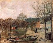 Flood at Port-Marly Alfred Sisley